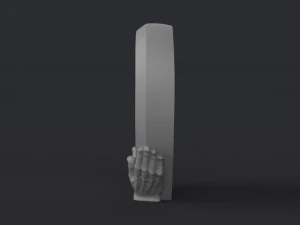 heart shaped headstone 3D Print Model