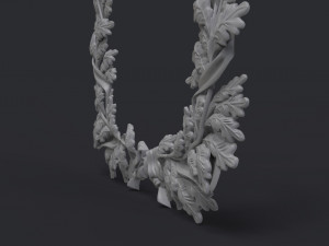 wreath of oak leaves Modèles 3D en vedette