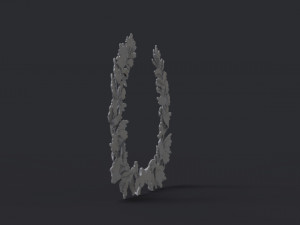 wreath of oak leaves Modèles 3D en vedette