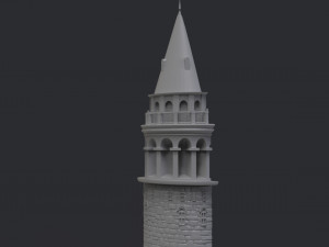 Galata tower 3D-Druckmodell