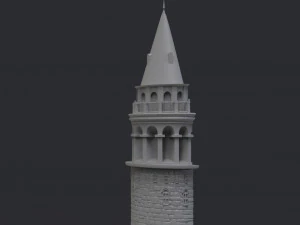 Galata tower 3D Print Model