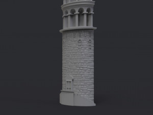 Galata tower 3D-Druckmodell