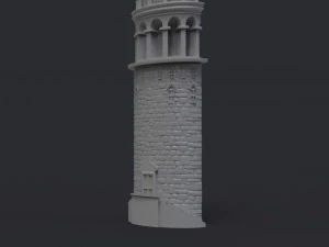 Galata tower 3D Print Model