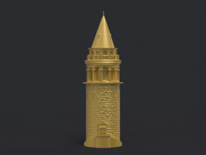 Galata tower 3D-Druckmodell