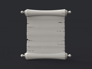 scroll 3D 프린트 모델