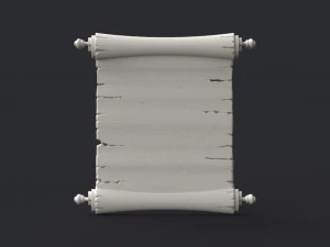scroll 3D Print Model