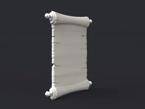 scroll 3D Print Model
