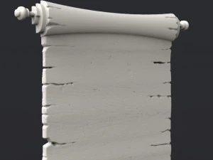 scroll 3D Print Model