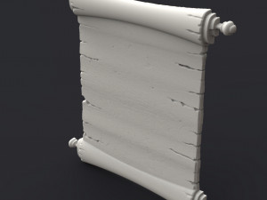 scroll 3D 프린트 모델
