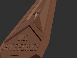 space force insignia 3D Print Model