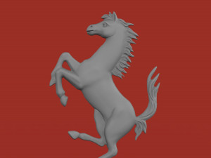 ferrari logo Modelo de Impressão 3D