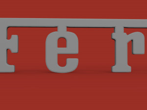 ferrari logo Modelo de Impressão 3D