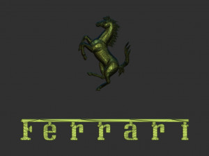 ferrari logo Modelo de Impressão 3D