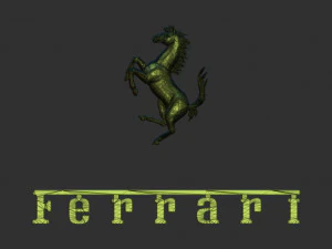ferrari logo 3D Print Model
