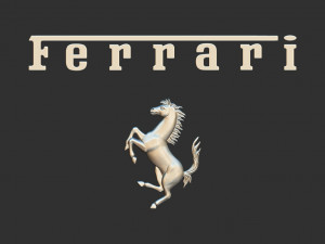 ferrari logo Modèles 3D en vedette