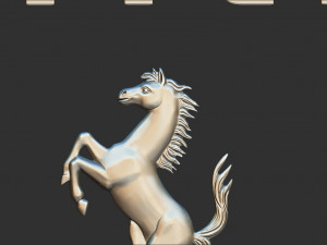 ferrari logo Modèles 3D en vedette