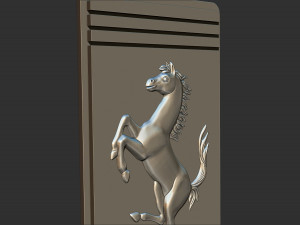 ferrari logo Modelo de Impressão 3D