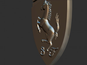 ferrari logo 3D Принт Модель