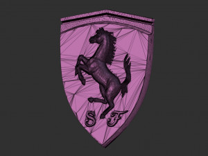 ferrari logo 3D Принт Модель