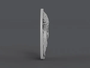 hairdresser emblem 3D Print Model