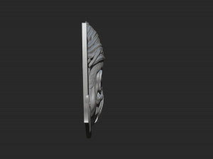 hairdresser emblem Modelo de Impressão 3D