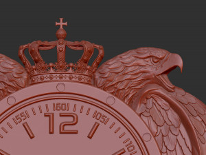 harley davidson wall clock stl model for cnc and 3d printer 3D Print Model