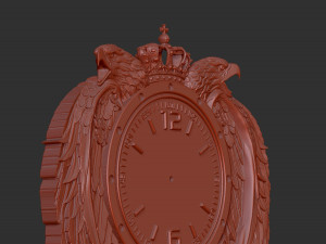 harley davidson wall clock stl model for cnc and 3d printer 3D Print Model