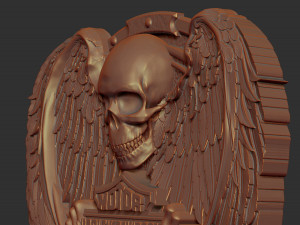 harley davidson bas relief stl model for cnc and 3d printer 3D 프린트 모델
