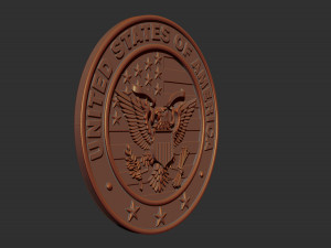 usa army veteran stl model for cnc and 3d printer 3D printmodel