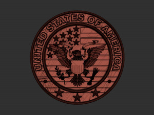 usa army veteran stl model for cnc and 3d printer 3D printmodel