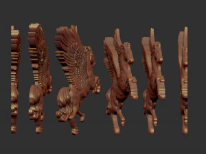 P&eacute;gaso Modelo de Impressão 3D