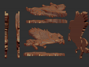 pegasus 3D-printmodel