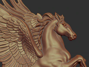 P&eacute;gaso Modelo de Impressão 3D