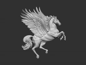 P&eacute;gaso Modelo de Impressão 3D