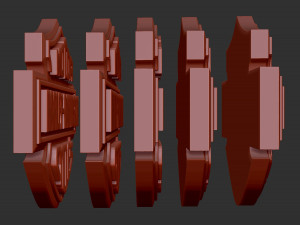 harley davidson logo Modèles 3D en vedette