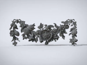 장식 온레이 3D 프린트 모델