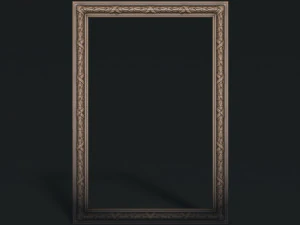 フレームミラー 3Dプリントモデル