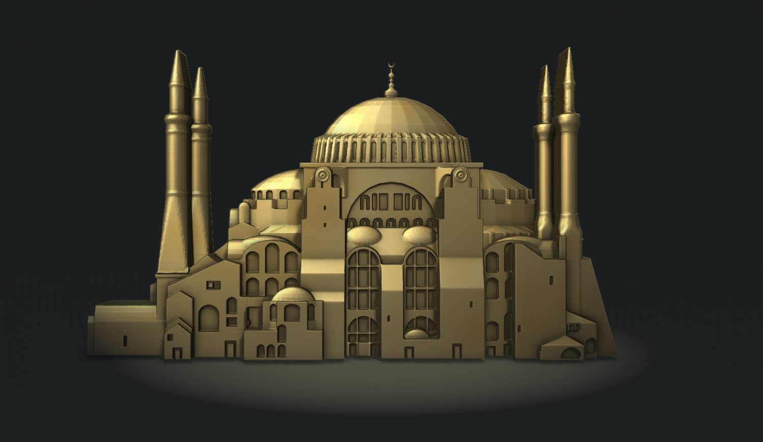 Hagia Sophia 3d model