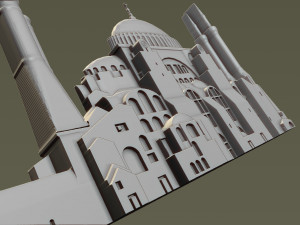 Hagia Sophia Modelo de Impressão 3D
