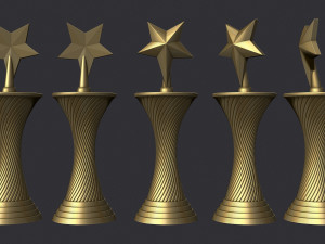 Star award Model Cetak 3D