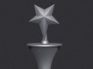 Star award Model Cetak 3D