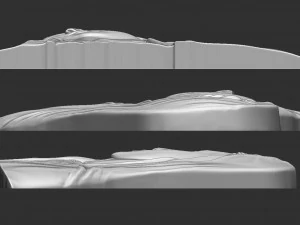 Virgin Mary 3D Print Model