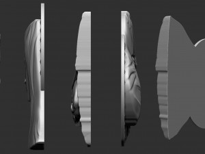 Virgin Mary 3 Modelo de Impressão 3D