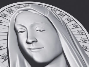 Дева Мария 3 3D Принт Модель