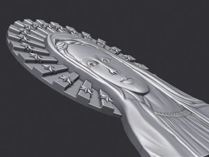 Virgin Mary 4 3D Print Model