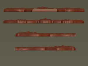 Male Bodybuilder Bas Relief 3D Принт Модель