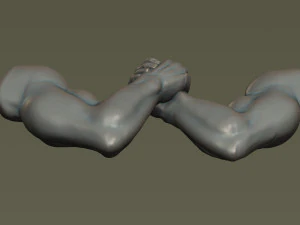 Arm Wrestling 3D Print Model