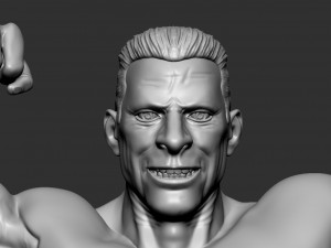 Bodybuilder Modèles 3D en vedette