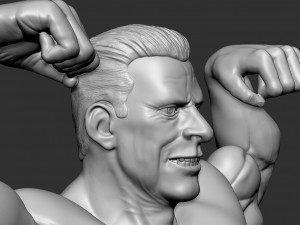 Bodybuilder Modèles 3D en vedette