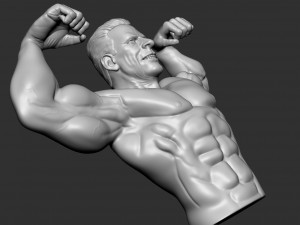 Bodybuilder Modèles 3D en vedette